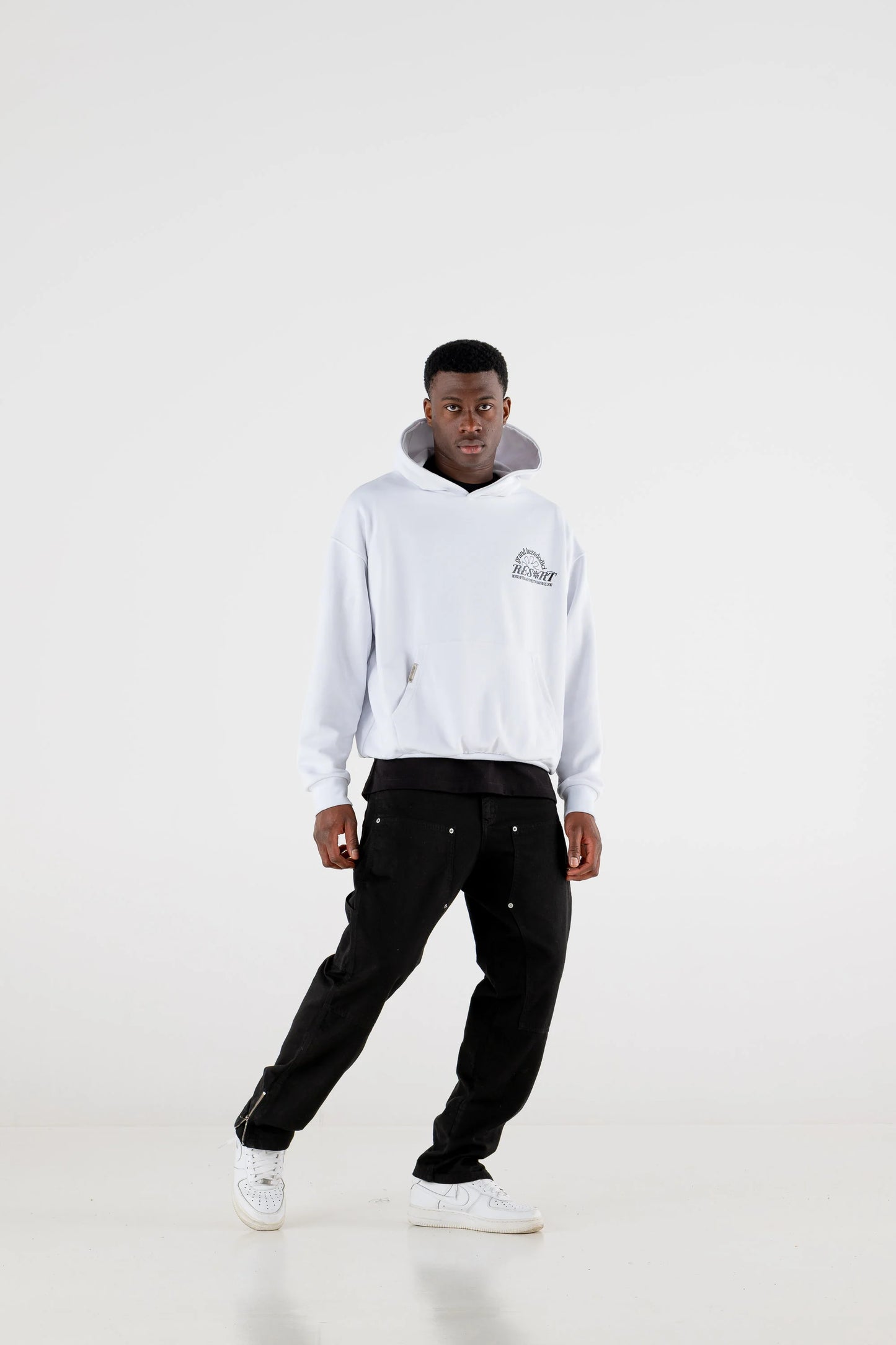 Hoodie “RESORT” Grand Resort White