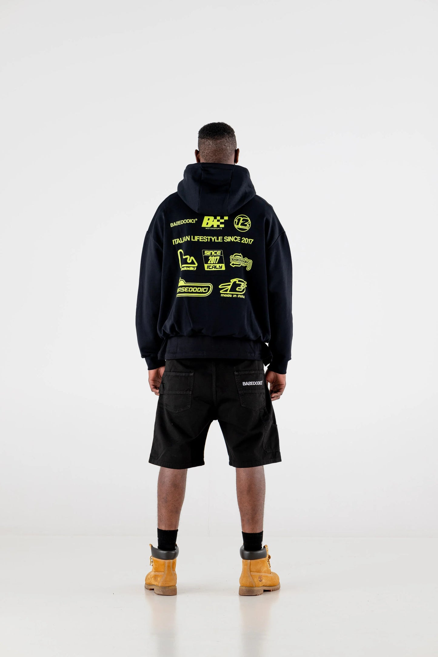 Zip Hoodie “RESORT” Racing Black