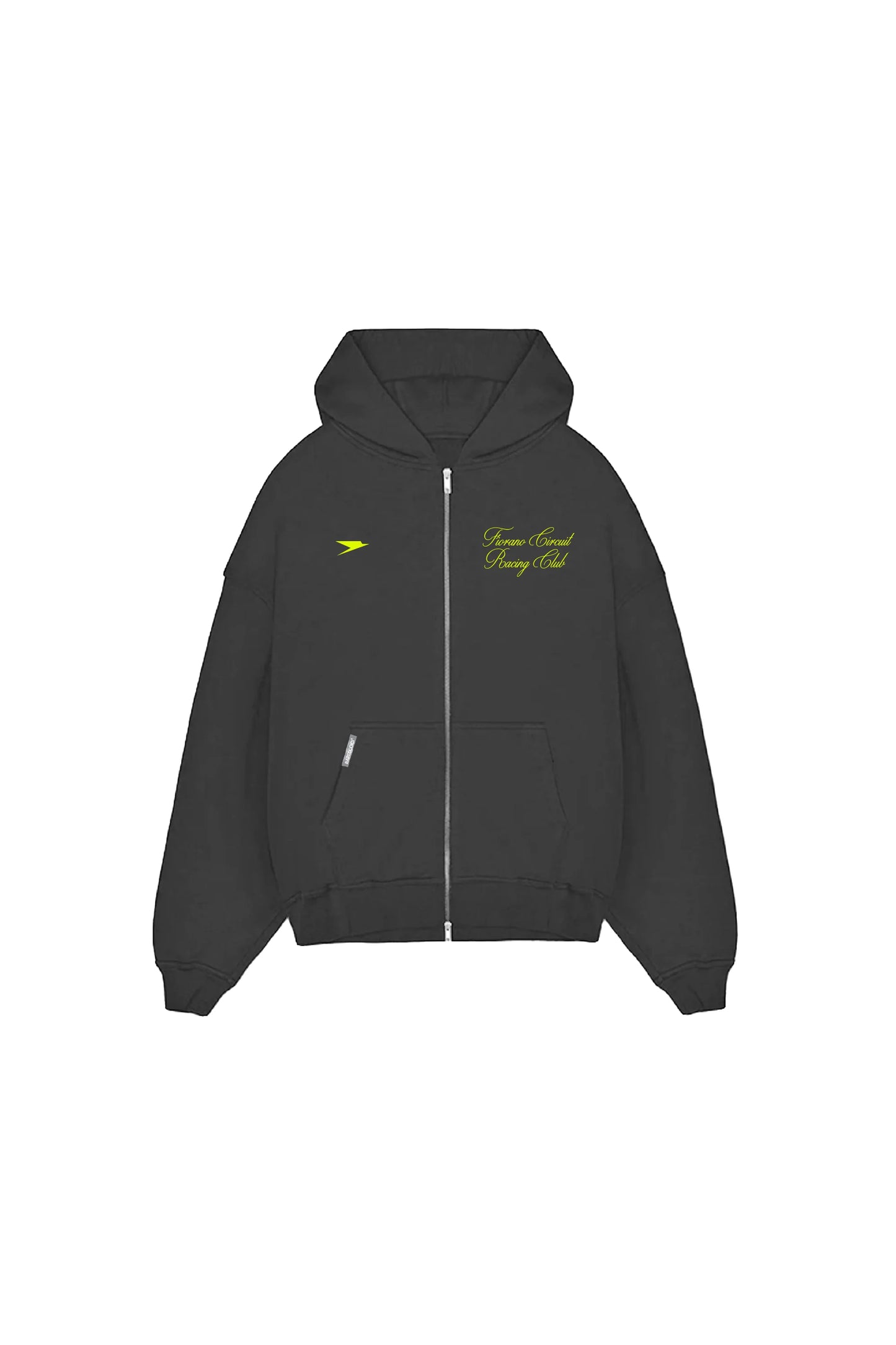 Zip Hoodie “RESORT” Racing Black